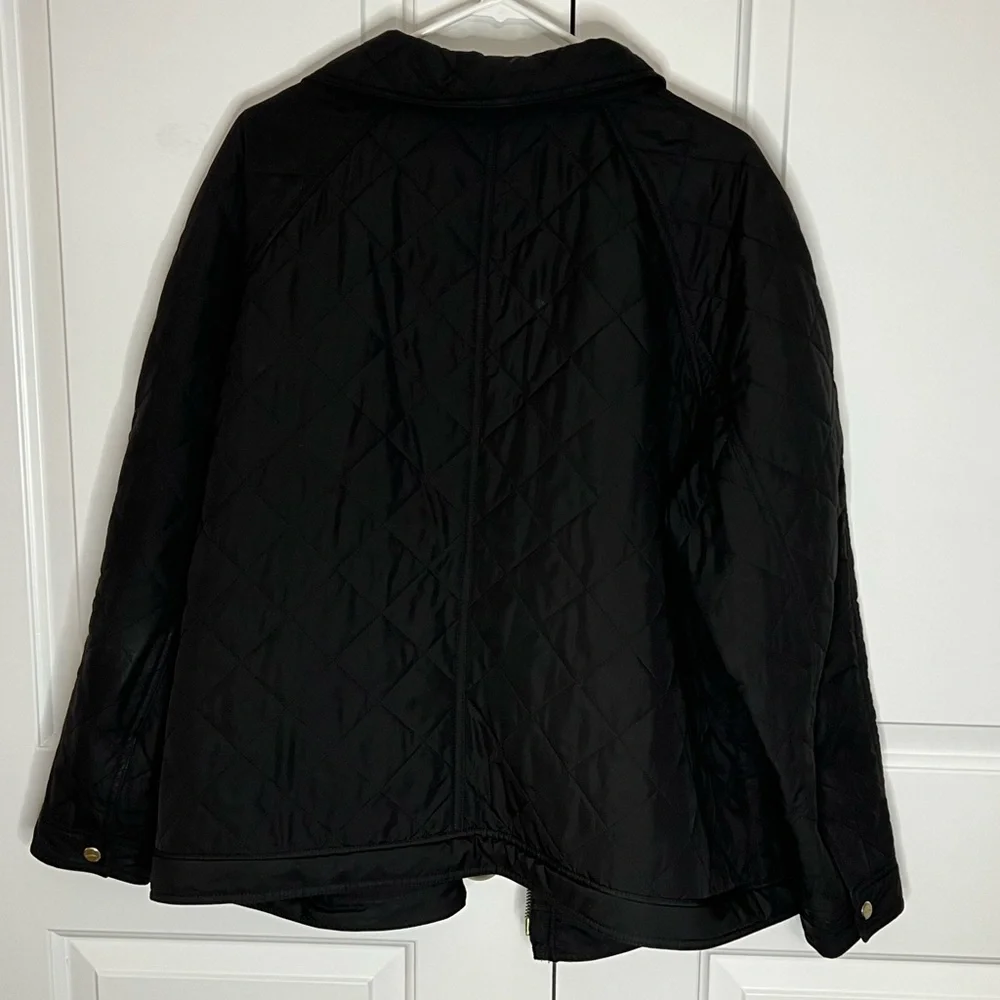 Black Lauren by Ralph Lauren Field Jacket - Picture 3 of 6